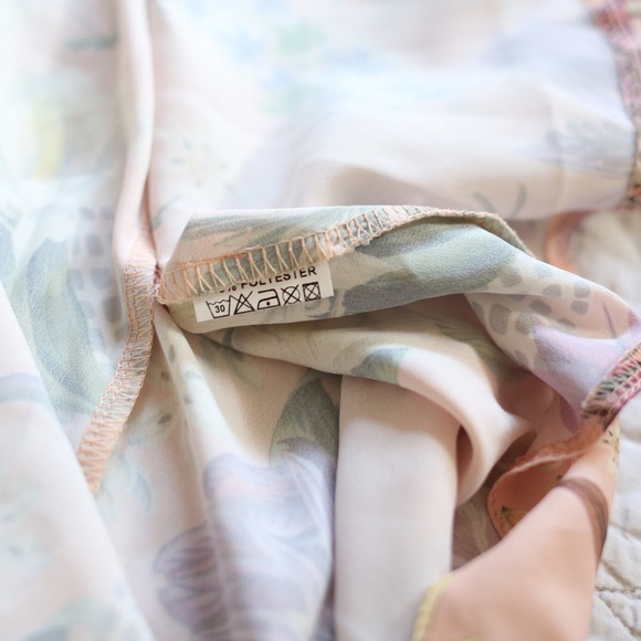 ASOS “Love” Asymmetrical Ruffle Mini Dress NWT - Picture 6 of 7